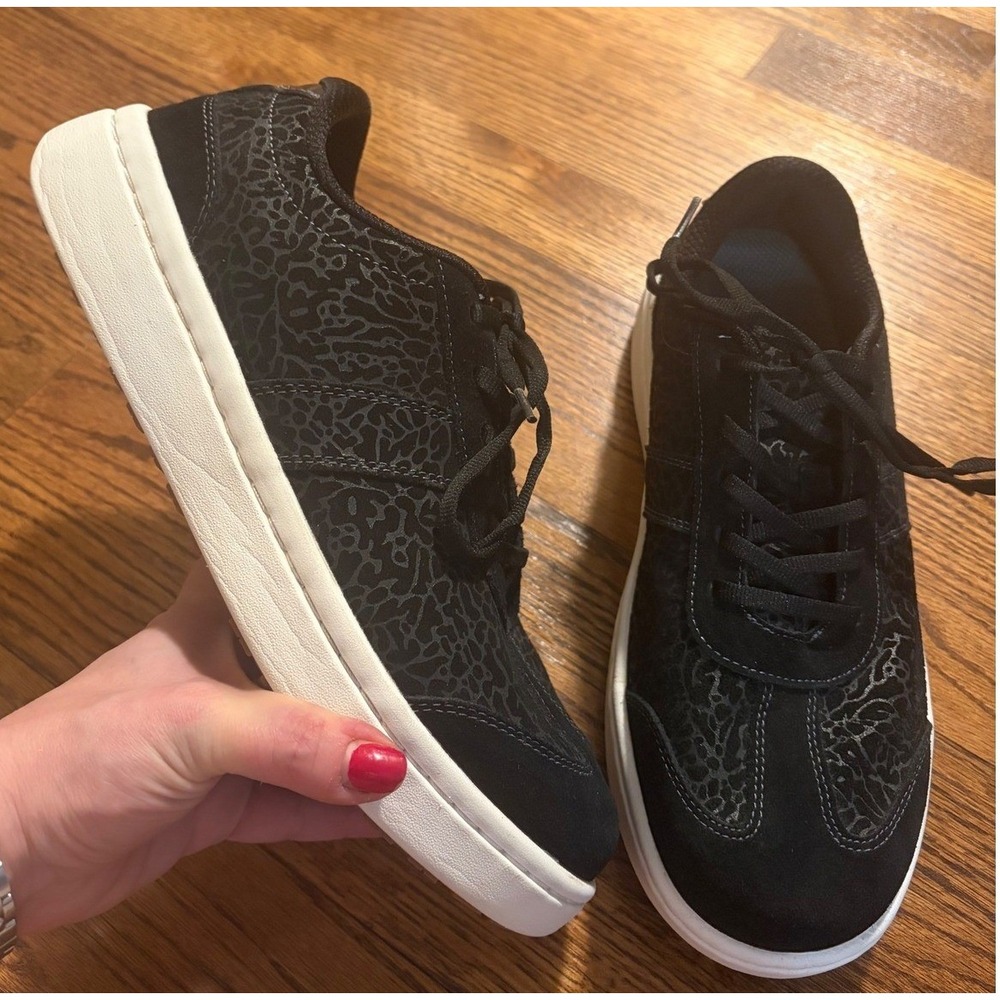 Orthofeet | Stroll 71101 Women's Athletic Shoe Leather Leopard Sz 10.5 Wide